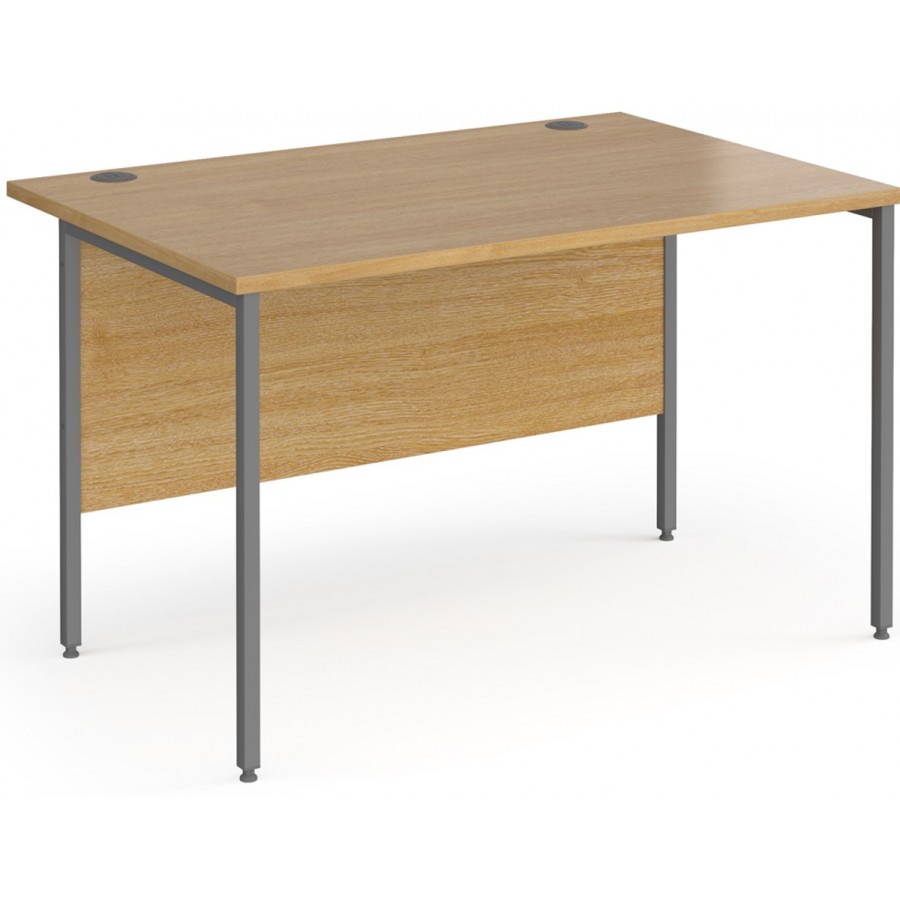 Harlow Straight Desk with H-Frame Leg